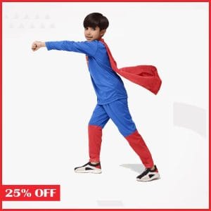 Super Man costume For Kids 2-10 years