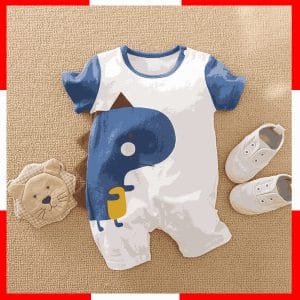 Newborn 2 years Baby Dinosaur Print Romper
